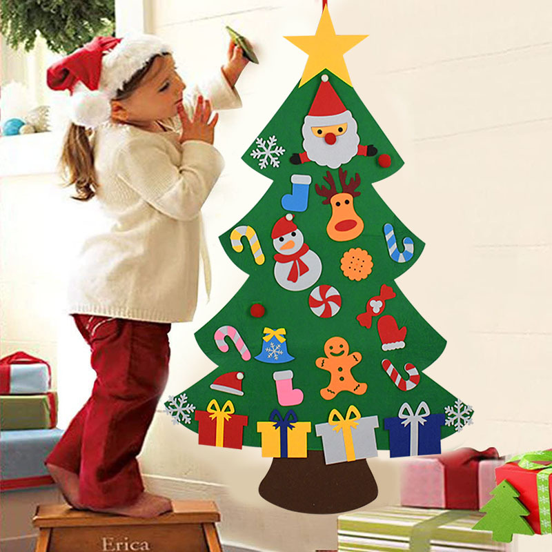 DIY Felt Christmas Tree Ornaments For Kids - Image 2