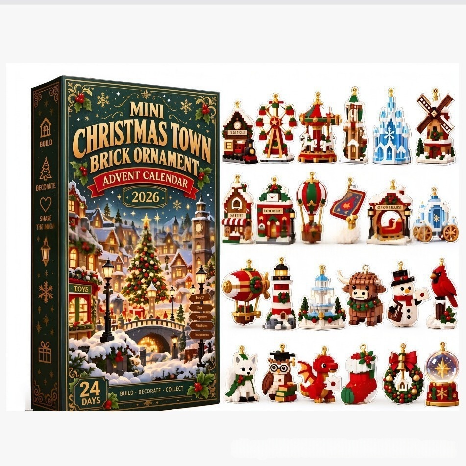 Christmas Squeeze Toy 24-Day Advent Calendar Blind Box - Image 6