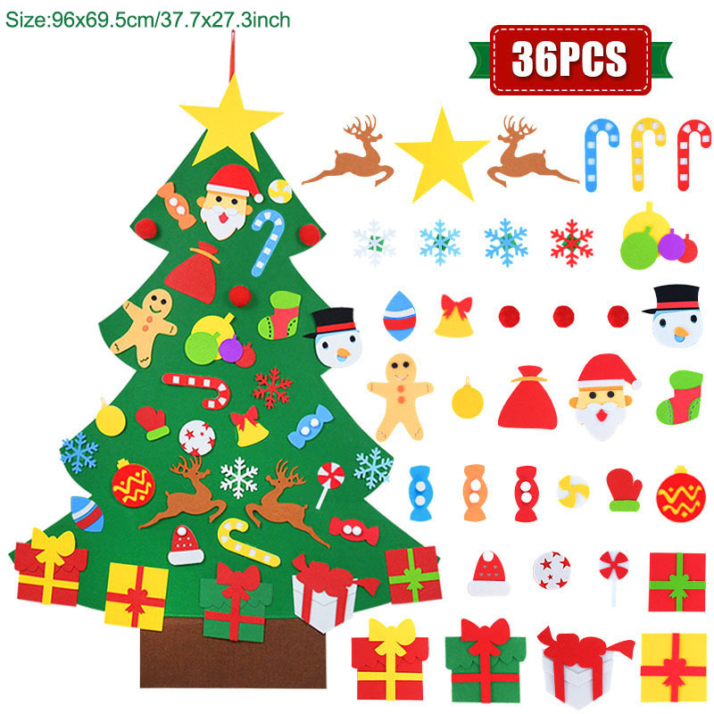 DIY Felt Christmas Tree Ornaments For Kids - Image 7