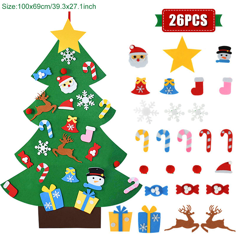 DIY Felt Christmas Tree Ornaments For Kids - Image 8