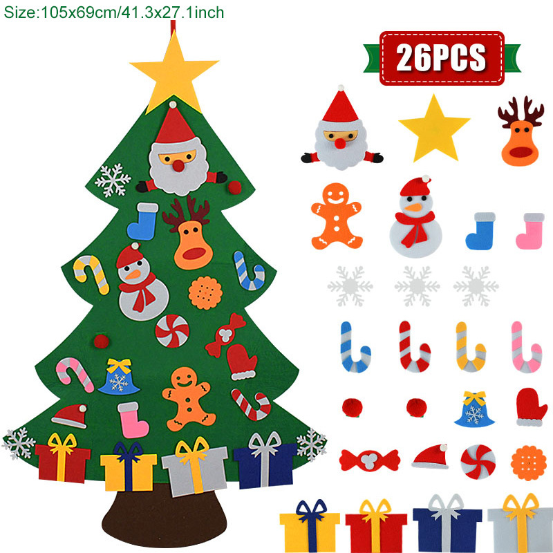 DIY Felt Christmas Tree Ornaments For Kids - Image 9